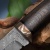 Лиса (стабилизированный платан черный, мокуме гане) дамасская сталь ZDI-RWL, узор твист - Компания «АиР»