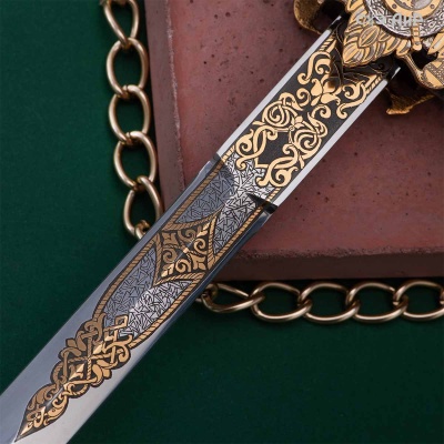 Кортик Генеральский, цельнометаллические ножны, Артикул: 39176 - Компания «АиР»