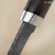 Бекас (стабилизированная карельская береза фиолетовая, клиновая срезка) дамасская сталь ZDI-1016, узор перо - Компания «АиР»