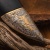 Нож Бекас с сюжетом Охотник в лесу, комбинированные ножны, Артикул: 37312  - Компания «АиР»