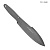 Метательный нож Катран с покрытием sandwave - Компания «АиР»