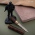Нож Сигара Кохиба (Cohiba), ореховый кап, дамасская сталь ZDI-1016, Артикул: AF0000019699  - Компания «АиР»
