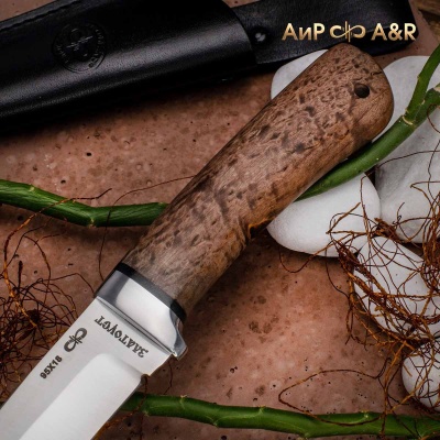 Лиса (стабилизированная карельская береза, коричневая) - Компания «АиР»