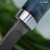 Лиса (стабилизированная карельская береза лазурная, клиновая срезка) дамасская сталь ZDI-1016  - Компания «АиР»