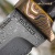 Лиса (композит с алюминием "соты" коричневый, мокуме гане) дамасская сталь ZDI-1016, узор дикий - Компания «АиР»