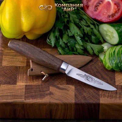Деревянные ножны для ножа "Овощной малый" (американский орех) - Компания «АиР»