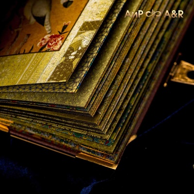 Книга в окладе Омар Хайям. Рубаи с красными корундами, Артикул: 36886 - Компания «АиР»