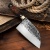 Топор Секач ЦМ (сербский нож, стабилизированный березовый кап, латунь, мозаичные пины, кастомная заточка) - Компания «АиР»