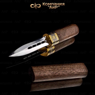  Нож Сигара, дамасская сталь ZDI-1016 - Компания «АиР»
