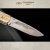  Нож Складной (латунь, золото), сталь 40Х10С2М - Компания «АиР»