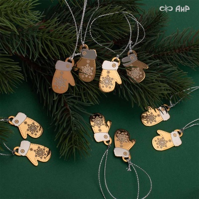  Подвеска Рукавички (золото), Артикул: AF0000013390 - Компания «АиР»