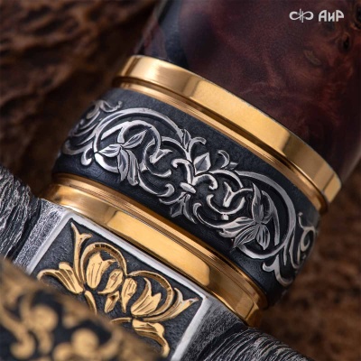 Гарнитур охотничий Великаны леса, с хиршфангером, Артикул: 39207 - Компания «АиР»