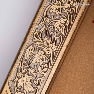 Икона в окладе Святитель Николай Чудотворец, Артикул: 39139 - Компания «АиР»