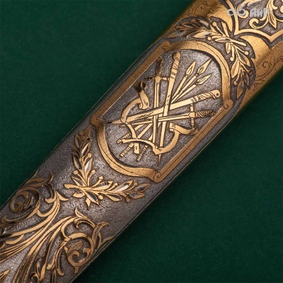 Кортик Генеральский, цельнометаллические ножны, Артикул: 39175 - Компания «АиР»