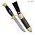  Нож Финка-2 ВДВ с золотом, ZDI-1016, скрим, комбинированные ножны Артикул: 26529 - Компания «АиР»