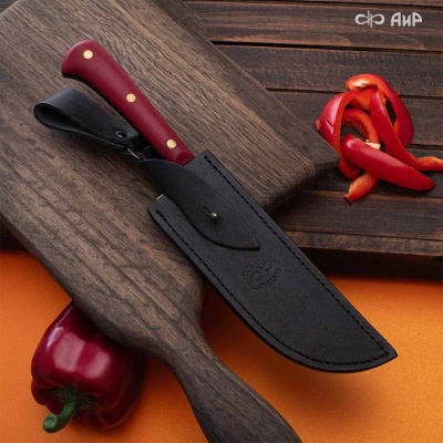 Пчак ЦМ (микарта вишневая с черной подложкой) - Компания «АиР»