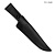 Ножны кожаные для ножа Кузюк (черные) - Компания «АиР»