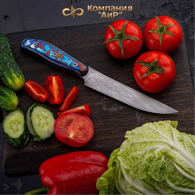 Овощной ЦМ (ZlaTi) дамасская сталь ZDI-1016 (узор турецкий) - Компания «АиР»