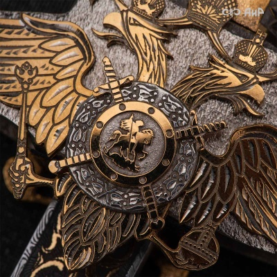 Кортик Генеральский, цельнометаллические ножны, Артикул: 39175 - Компания «АиР»