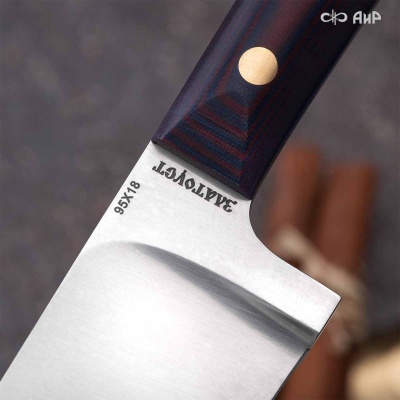 Пчак ЦМ (микарта сине-красная, клиновая срезка) - Компания «АиР»