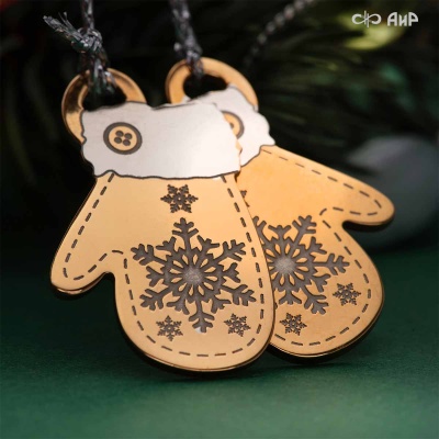  Подвеска Рукавички (золото), Артикул: AF0000013390 - Компания «АиР»