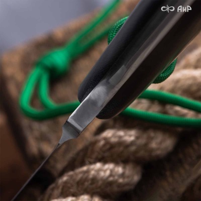 Уралмаш тесак (текстолит, паракорд с темлячным узлом, кастомная заточка) - Компания «АиР»